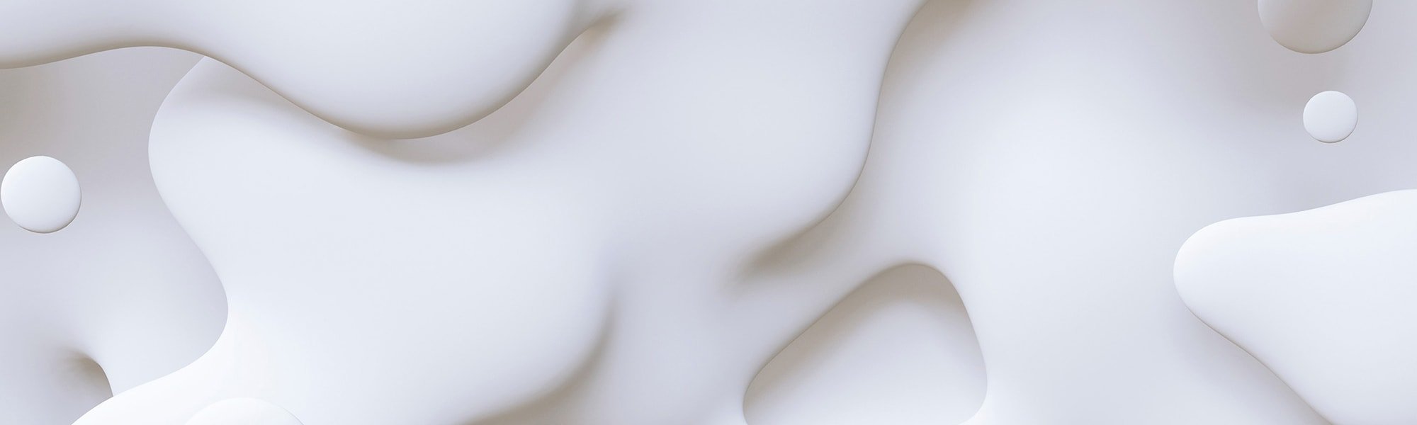 Gemalte Nahaufnahme von Glycerin Klecksen