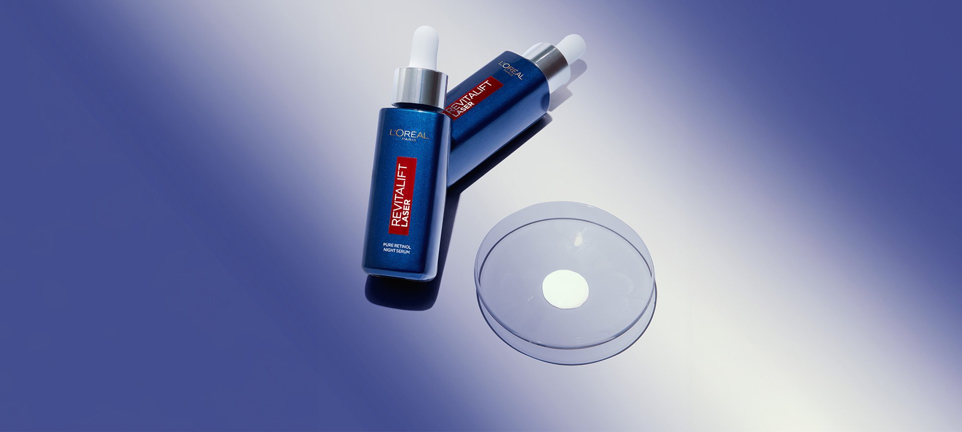 Revitallift Laser X3 Anti-Falten Nacht Serum mit purem Retinol - Produktabbildungen