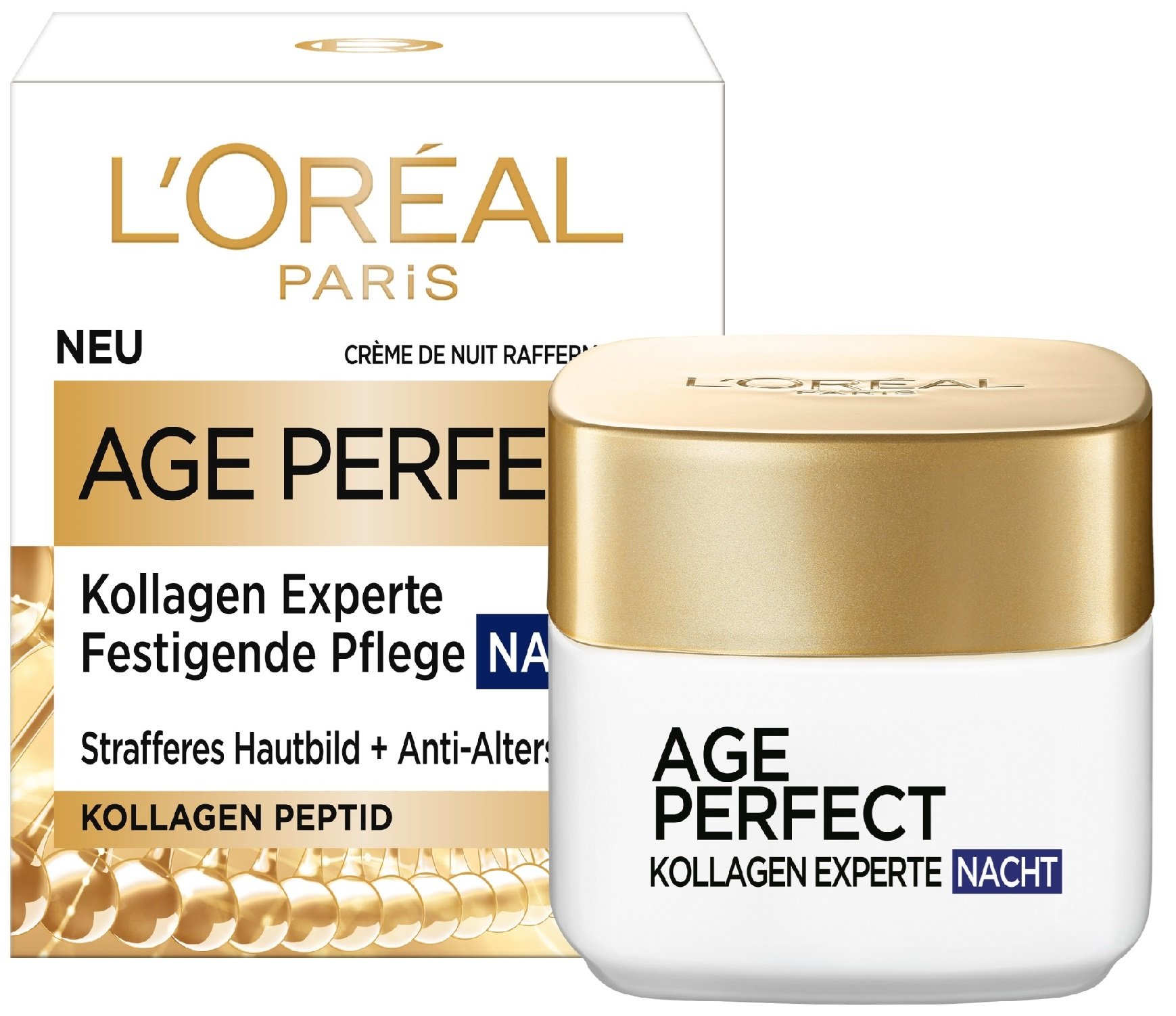 Produktbild Age Perfect Pro-Kollagen Experte Nachtcreme von L'Oréal Paris