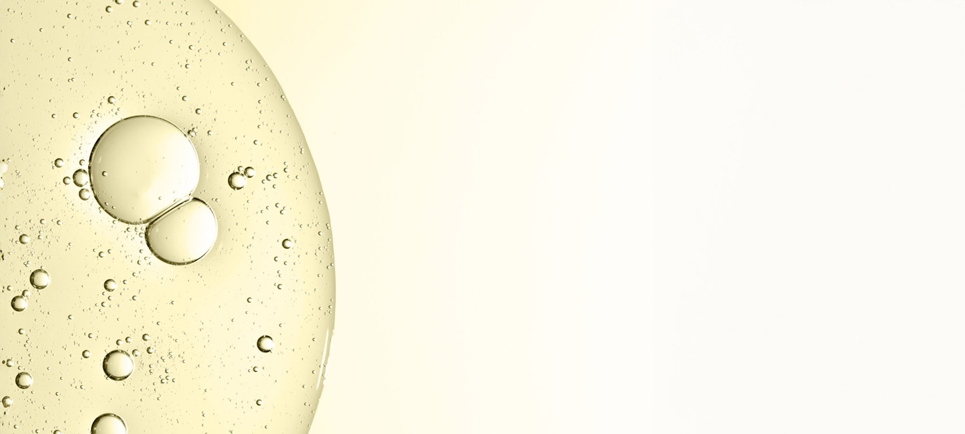 Flüssigkeit Niacinamide in Nahaufnahme