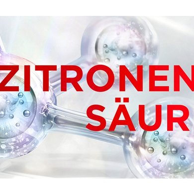Zitronensäure - Darstellung von Molekularverbindungen