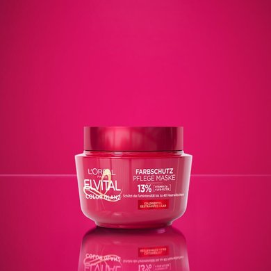 Elvital Color Glanz Farbschutz Pflege Maske