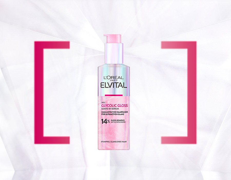 Sérum L'Oréal Elvital Glycolic Gloss - Pour Cheveux Brillants, Neuf Dans Son Emballage