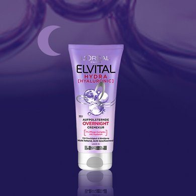 Elvital Hydra Hyaluronic Overnight Cremekur