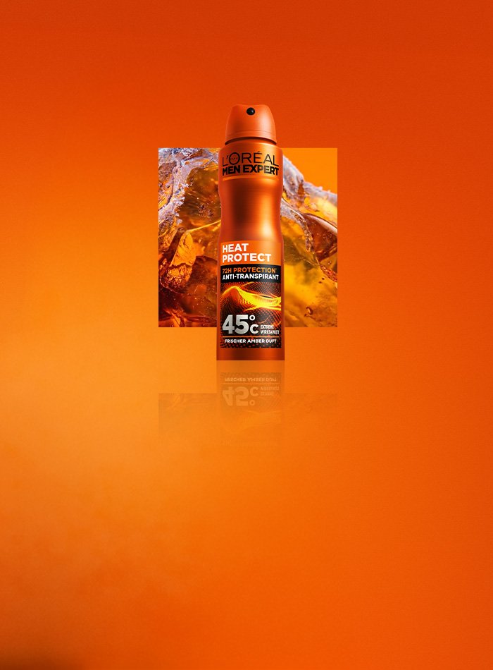 Toni Kross als Gesicht des Men Expert Heat Protect 72H Anti-Transpirant