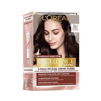 Excellence Creme Universal Nudes 3U Dunkelbraun - Produktabbildung