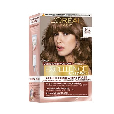 Excellence Creme Universal Nudes 6U Dunkelblond - Produktabbildung