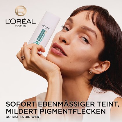 L'Oréal Glowing Skin Essentials-Set mildert Pigmentflecken