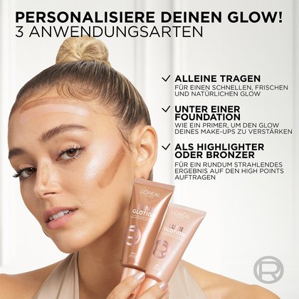 L'Oréal Glowing Skin Essentials-Set - 3 Anwedungsarten