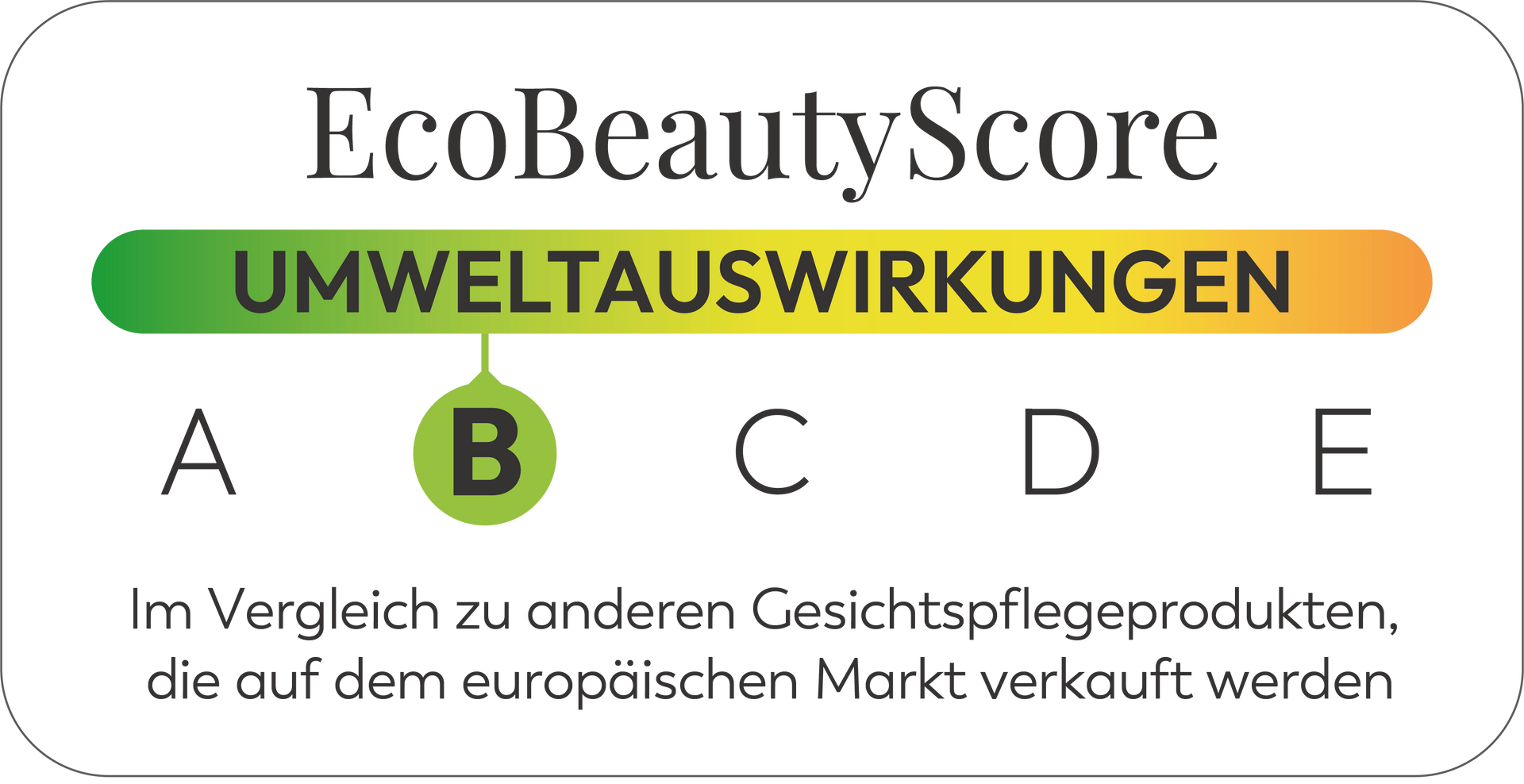 EcoBeautyScore B