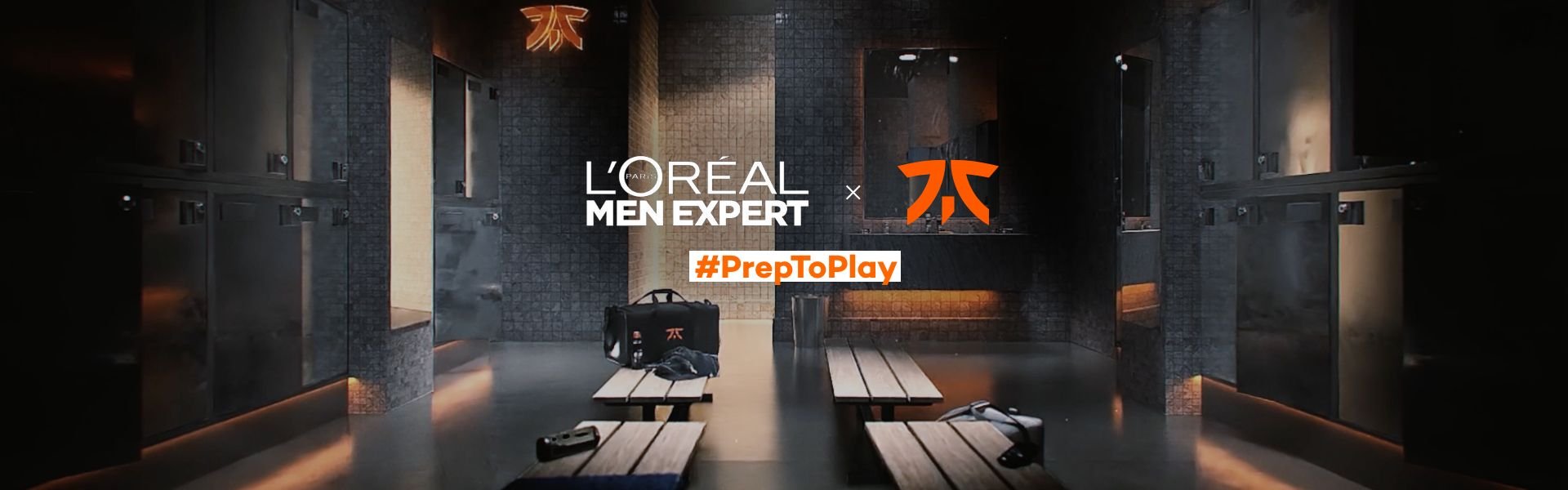 Men Expert x Fnatic #PrepToPlay Banner