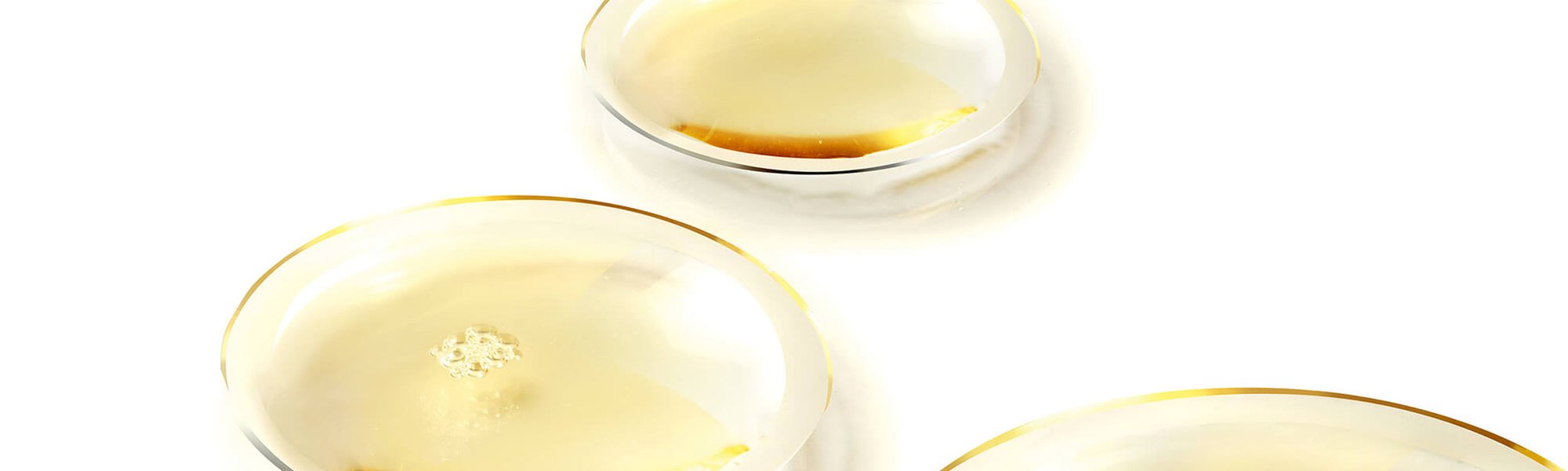 Petrischalen mit flüssigem Vitamin B6