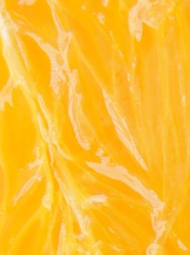 Nahaufnahme des Inneren einer Orange