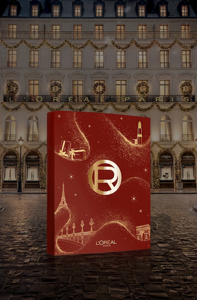 Packshot des L’Oréal Paris Adventskalenders mit 12 Überraschungen 