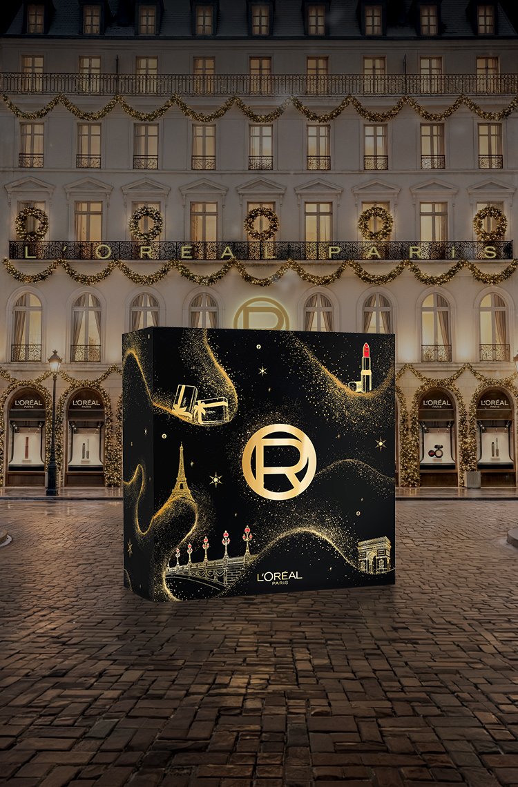 Packshot des L’Oréal Paris Adventskalenders mit 24 Überraschungen