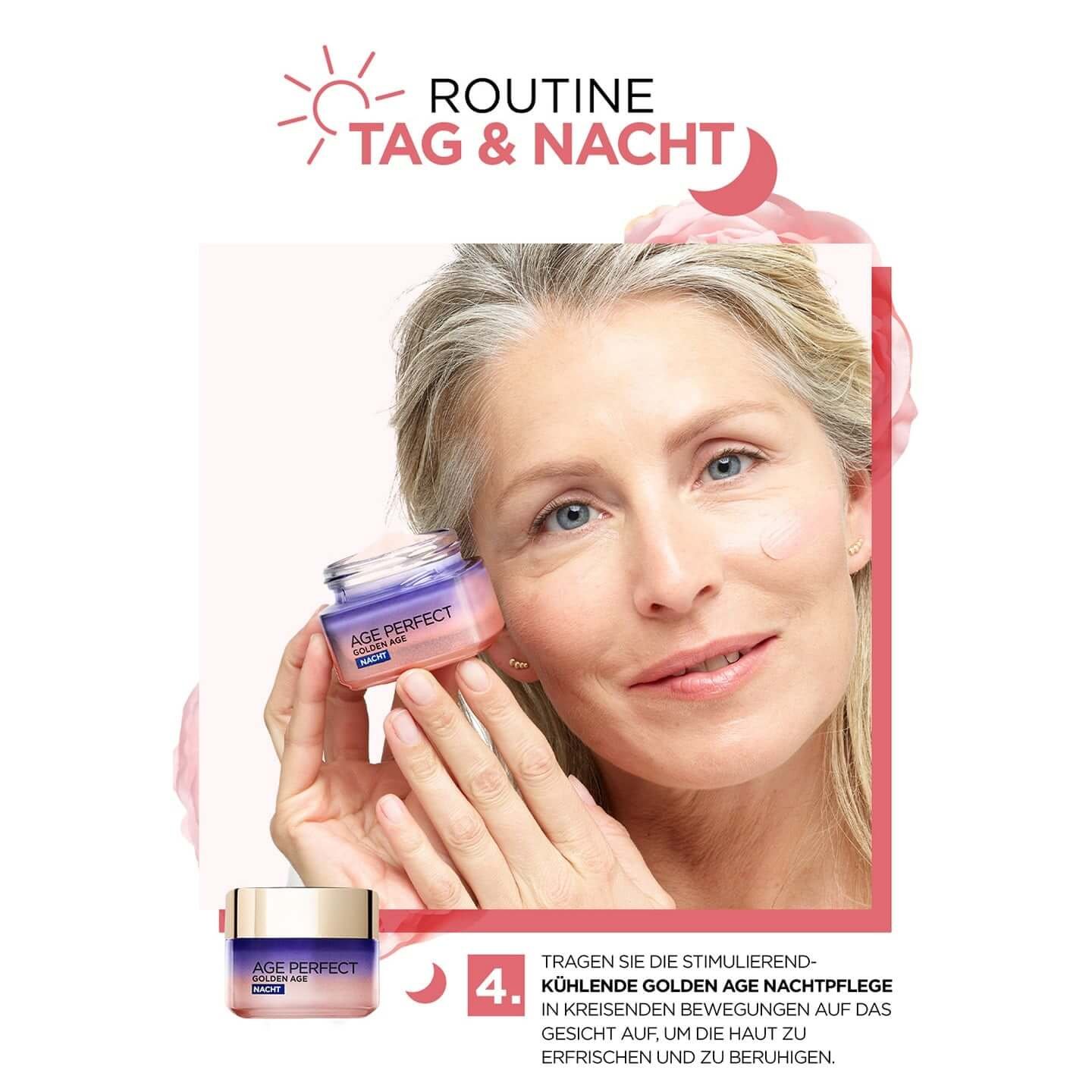 Golden Age Nachtpflege Anwendungshinweis
