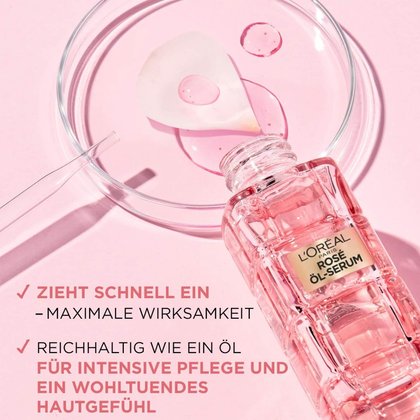 Golden Age Rosé Öl-Serum Produktvorteile