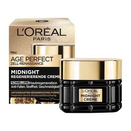 Age Perfect Zell-Renaissance Midnight Creme - Verpackung & Produkt
