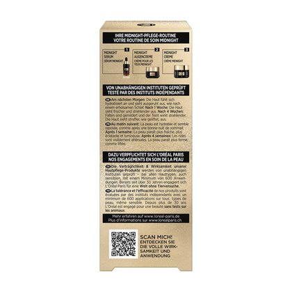 Age Perfect Zell-Renaissance Midnight Serum - Verpackung Rückansicht