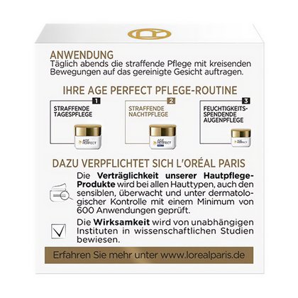 Age Perfect Pro Kollagen Experte Nachtcreme Verpackung