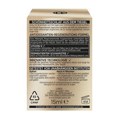 Age Perfect Zell-Renaissance Midnight Augencreme - Verpackung Rückansicht