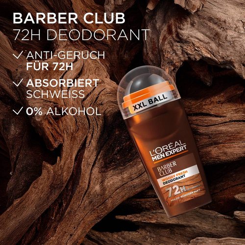 Vorteile des Men Expert Barber Club Roll ons