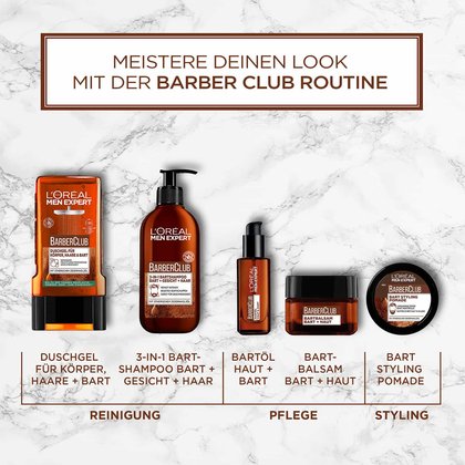Barber Club Produktreihe