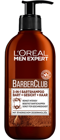 Barber Club Bart & Gesichtshampoo Produktbild
