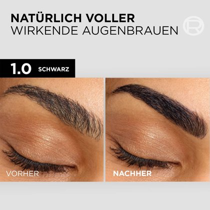 Brow Color Vorher/Nachher-Vergleich