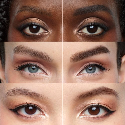 Brow Color 3.0 Dunkelbraun - drei Anwendungsbeispiele