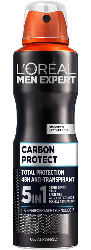 Carbon Protect 5in1 Anti-Transpirant Deo Spray 250ml - Produktabbildung