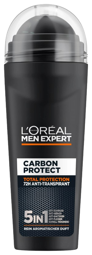 L'Oréal Men Expert Carbon Protect Deoroller 100ml Flasche.