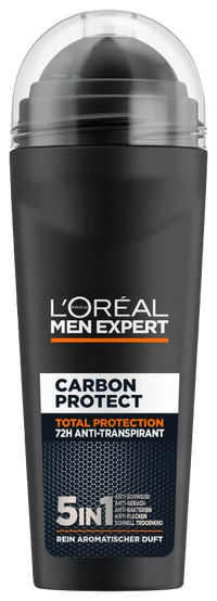 L'Oréal Men Expert Carbon Protect Deoroller 100ml Flasche.