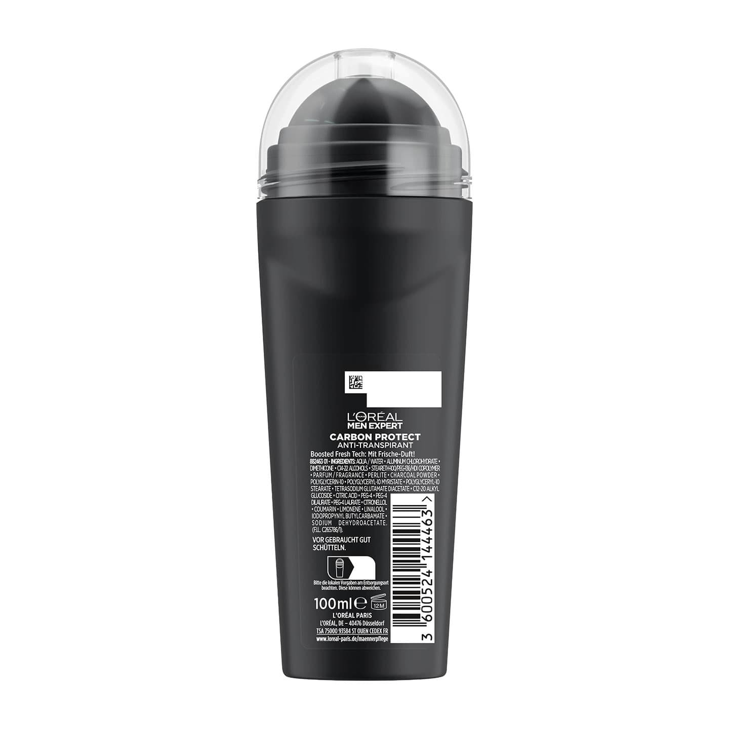 Carbon Protect Anti-Transpirant Deo Roll-On XXL - Produkt Rückansicht