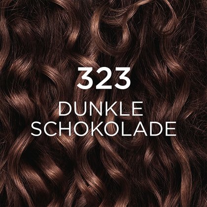 Casting Creme Gloss 323 Dunkle Schokolade - Abbildung der Farbnuance