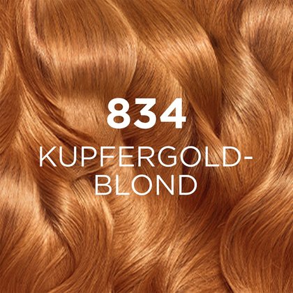 Casting Creme Gloss 834 Kupfergoldblond - Abbildung der Farbnuance