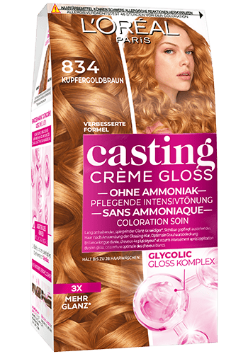 Casting Creme Gloss 834 Kupfergoldblond - Produktabbildung