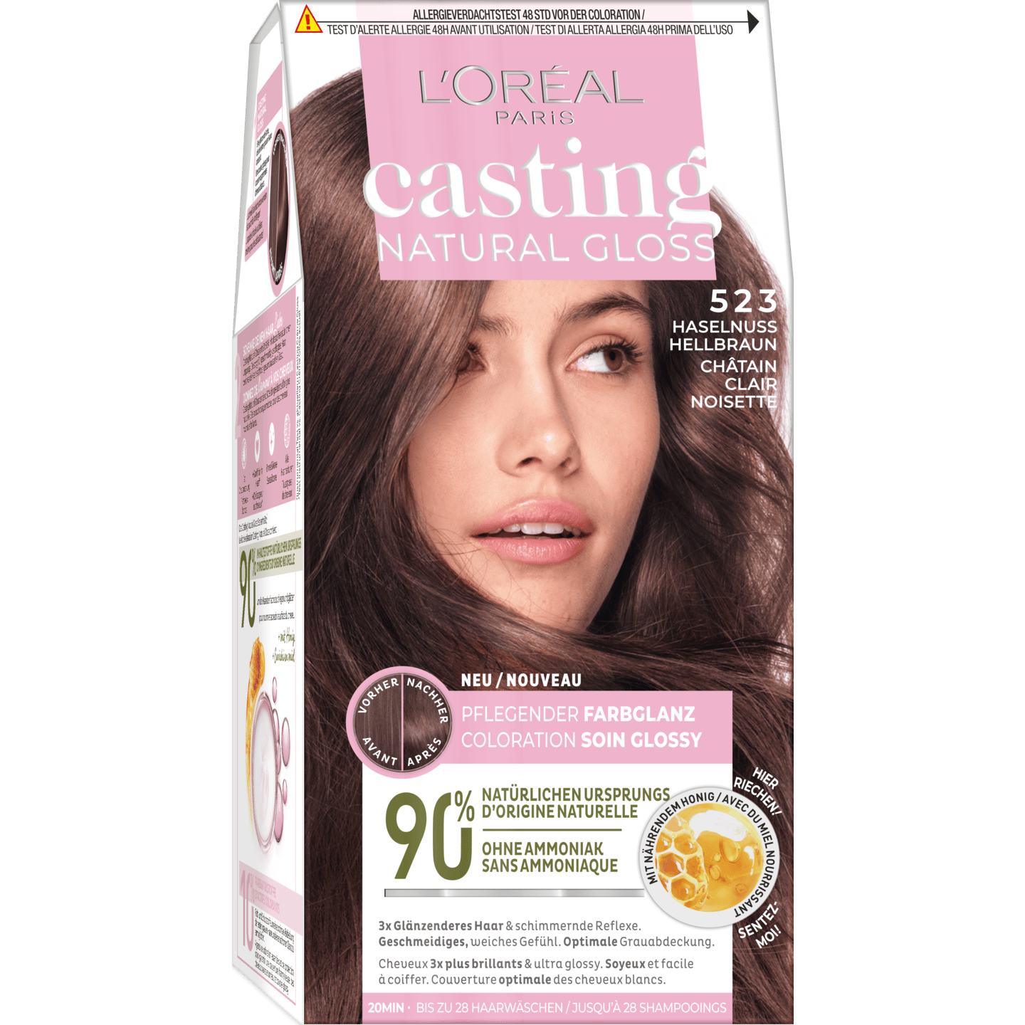 3600524079727 L Or Al Paris Casting Natural Gloss 01 Coloration Front