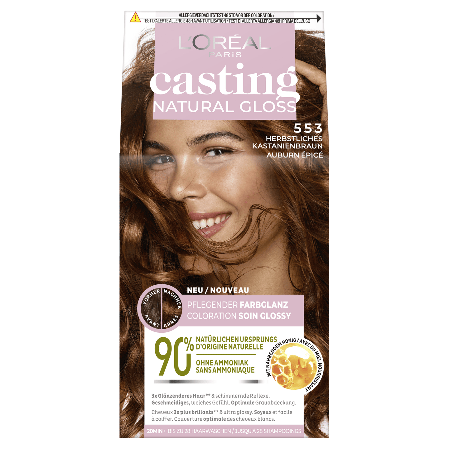 3600524153960 L Or Al Paris Casting Natural Gloss 02 Coloration Boxedfront