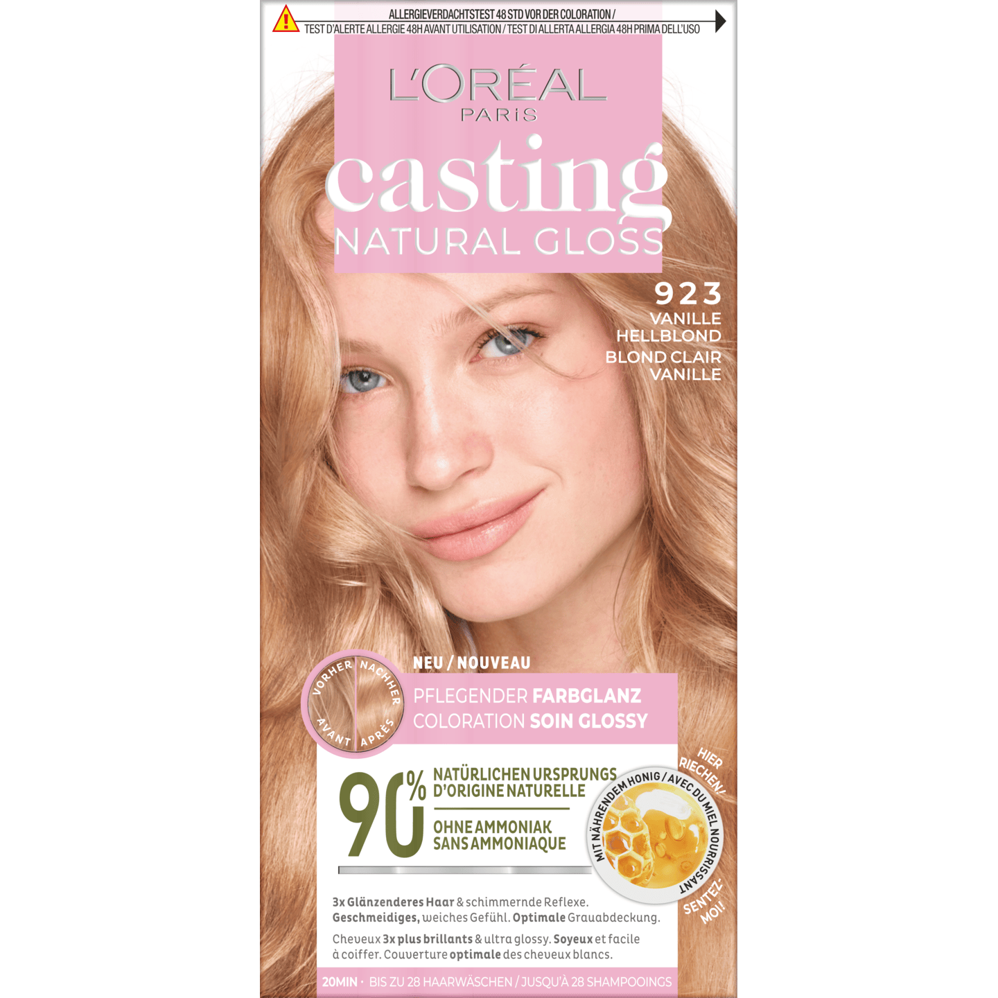 3600524079758 L Or Al Paris Casting Natural Gloss 01 Coloration Front