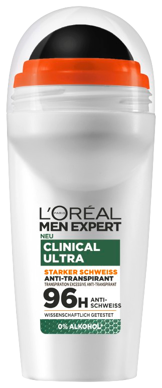 3600524251796LOralParisClinicalUltraStarkerSchweiAntiTranspirantRollOn01DeoRollOnFront