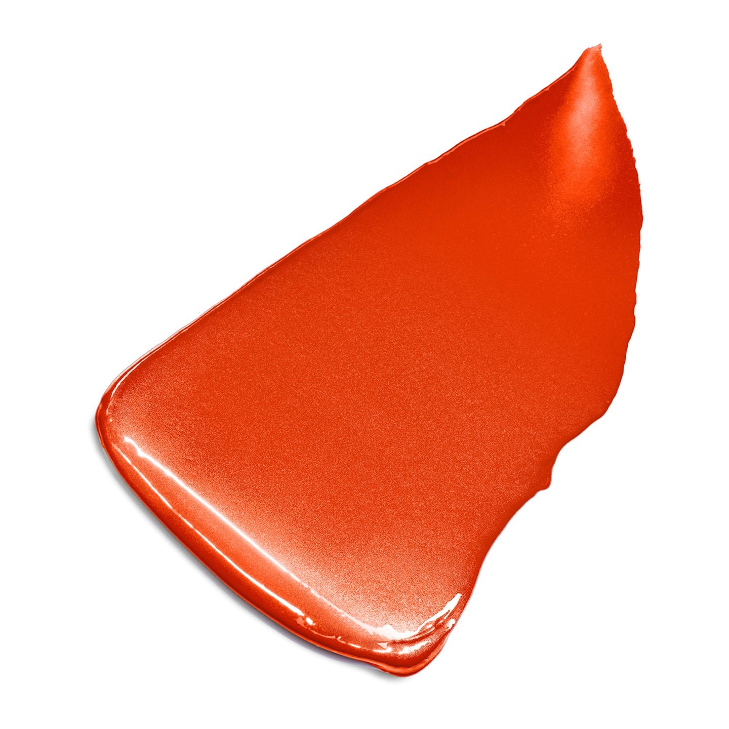 Textur Color Riche Satin Lippenstifts in der Farbe Magic Orange