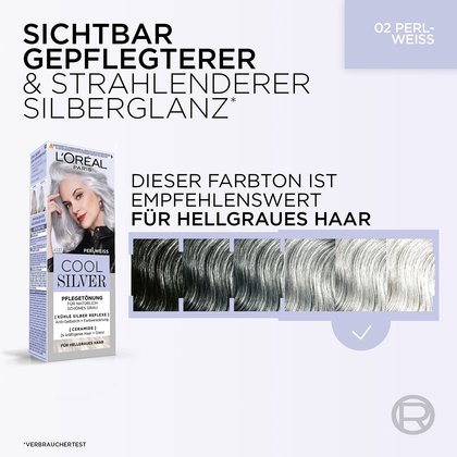 Produktabbildung L'Oréal Paris Cool Silver 02 Perlweiss