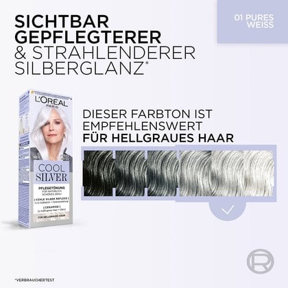 L'Oréal Paris Cool Silver Pures Weiss Produktabbildung