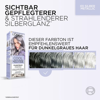Produktabbildung L'Oréal Paris Cool Silver 03 Silber Metallic