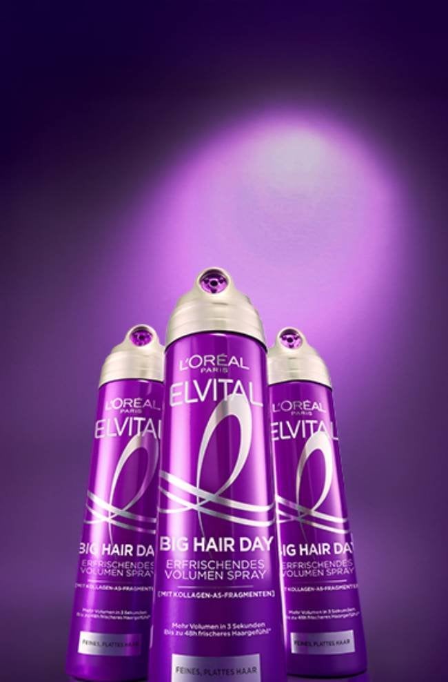 Big Hair Day Erfrischendes Volumenspray Mobile Banner Image