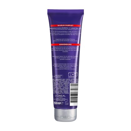 Elvital Color Glanz Purple Maske Produktrückansicht