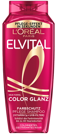 Elvital Color Glanz Pflege Shampoo - Produktabbildung