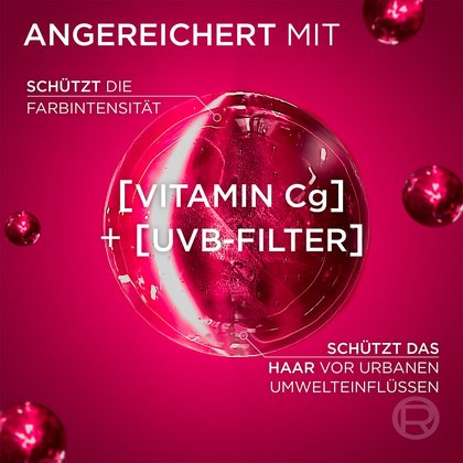 Vitamin Cg in vergrößerter Darstellung - mit 2 Produktvorteilen