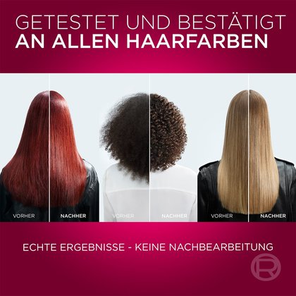Frisuren dreier Frauen von hinten als vorher/nachher Vergleich